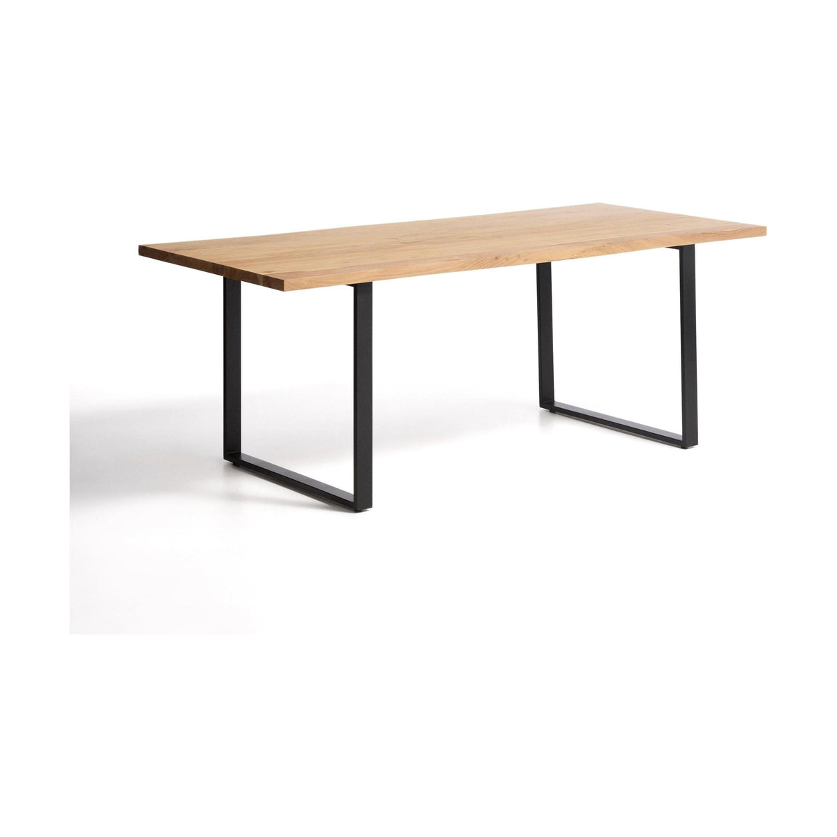 Kave Home Uxue eettafel rechthoek 200x90 cm Naturel