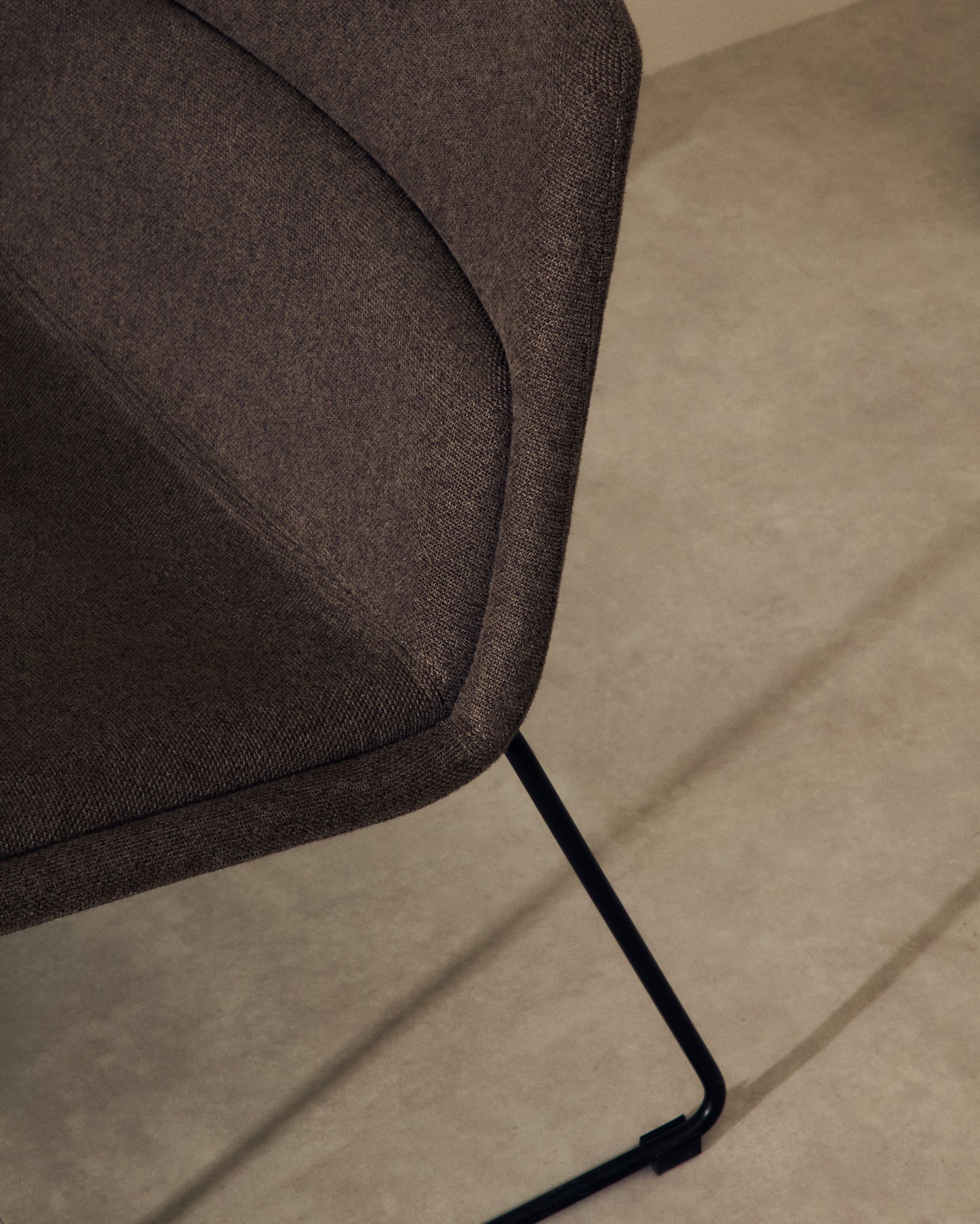 Kave Home Zahara fauteuil Light brown