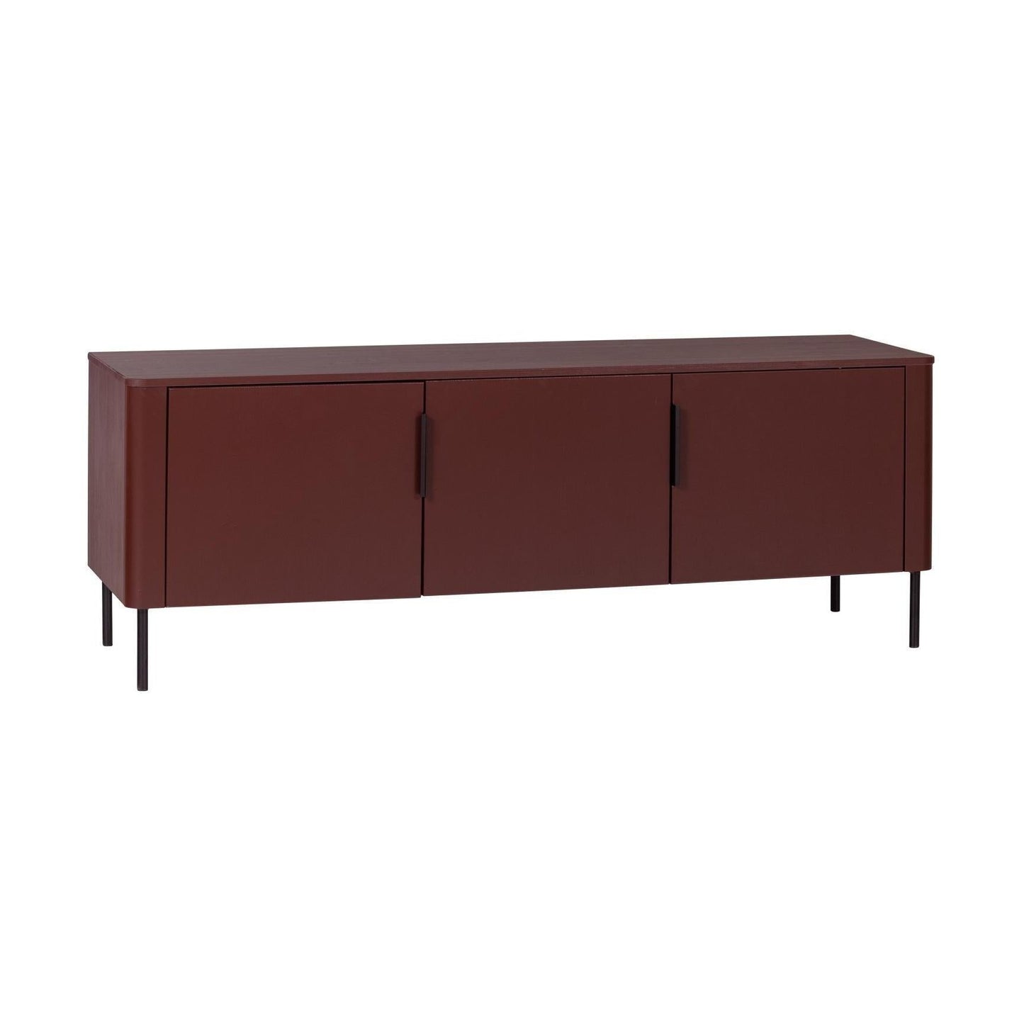 WOOOD Gunnar tv-meubel 154 cm Bordeauxrood