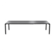 Mobitec Terra T0201 eettafel uitschuifbaar 180(280)x90 cm keramiek Nero poot zwart