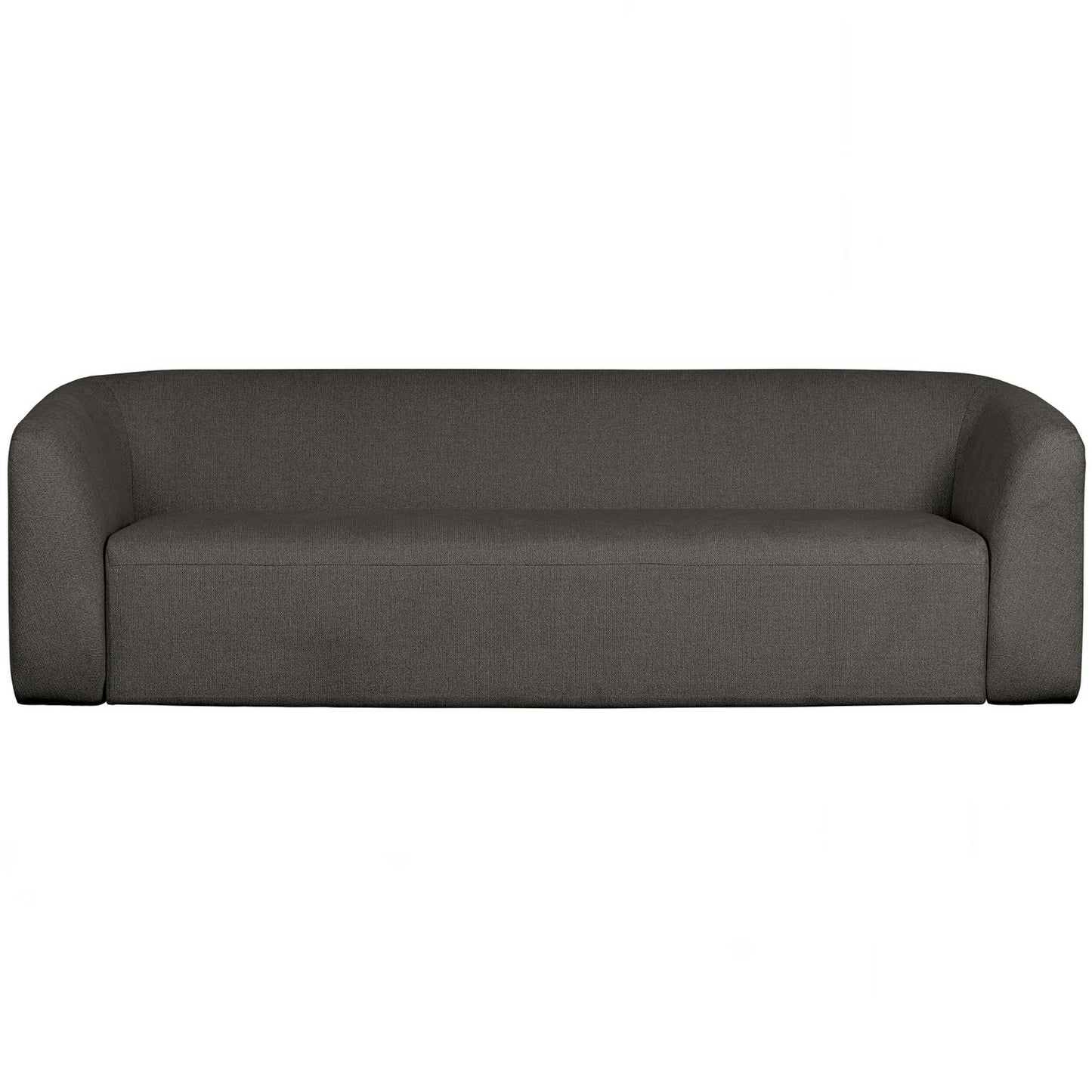 WOOOD Sloping 3-zits bank Grijs/Zwart Melange