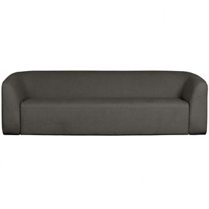 WOOOD Sloping 3-zits bank Grijs/Zwart Melange