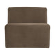 WOOOD Mojo Base 1-zits bank velvet Taupe