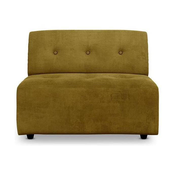 HKliving Vint bank middle Royal Velvet Olive