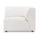 HKliving Jax bank right corner Boucle Cream