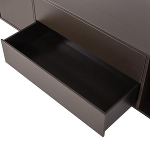 vtwonen Settle Down tv-meubel 200 cm Middenbruin