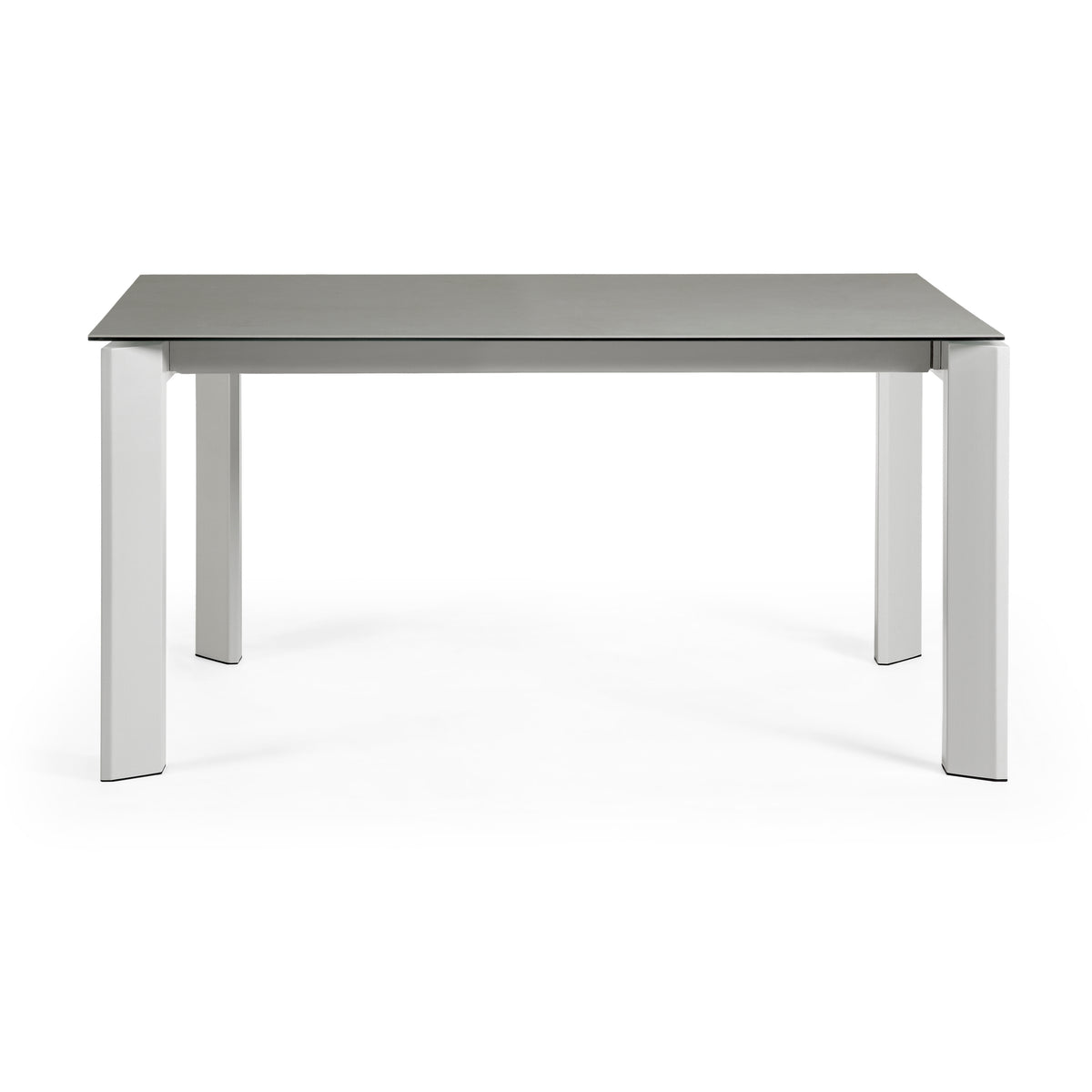 Kave Home Axis eettafel uitschuifbaar 160/220x90 cm Grijs