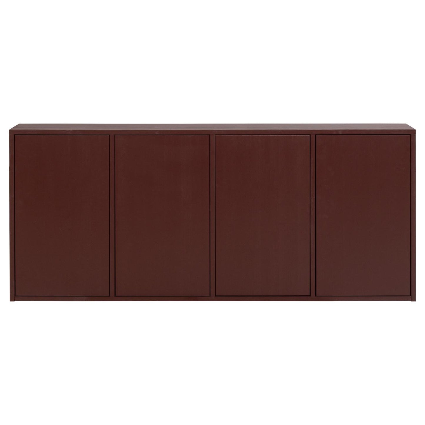 WOOOD Merel dressoir Bordeauxrood