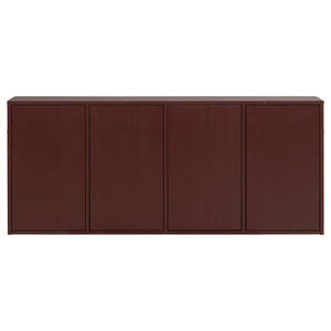 WOOOD Merel dressoir Bordeauxrood