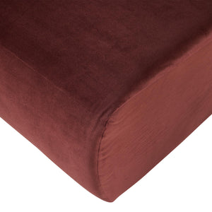 WOOOD Mojo Base 1-zits bank velvet Kastanjebruin