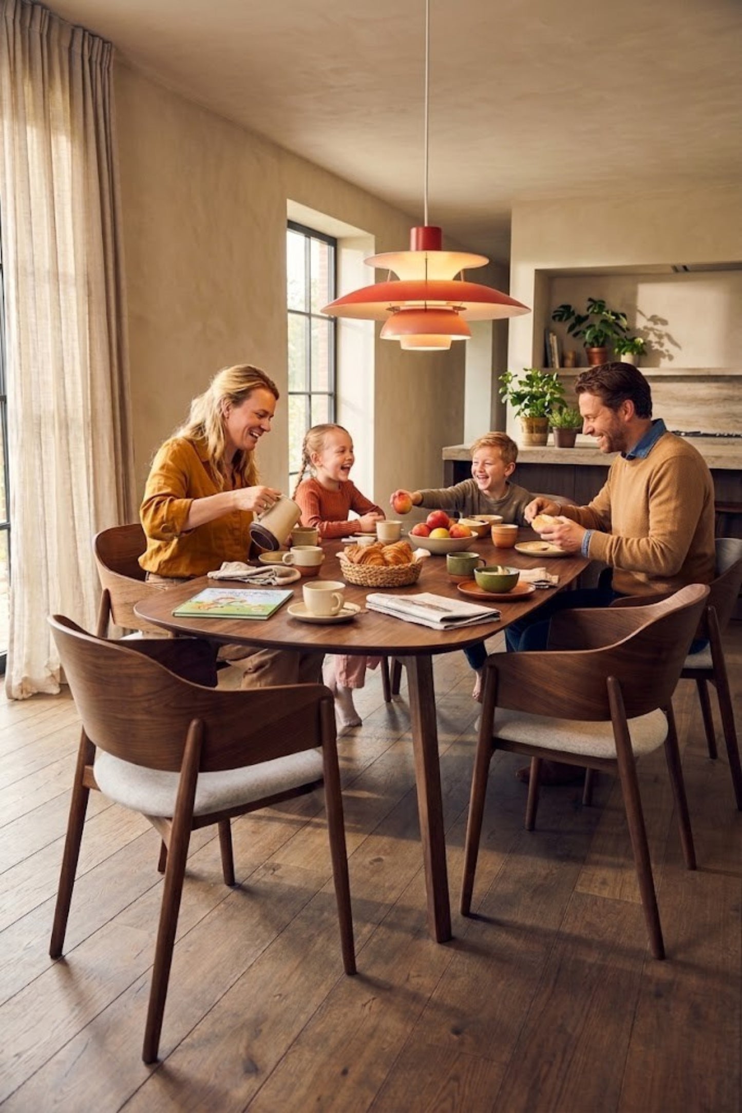 HelloTable Lea eettafel Capsule 240x100 cm ongeborsteld nieuw eiken Dark stained