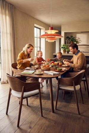 HelloTable Lea eettafel Capsule 240x100 cm ongeborsteld nieuw eiken Dark stained
