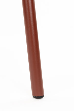 Zuiver Vondel tuinstoel met armleuning Red