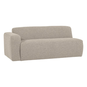 WOOOD Mojo Base 2-zits bank arm links bouclé Beige