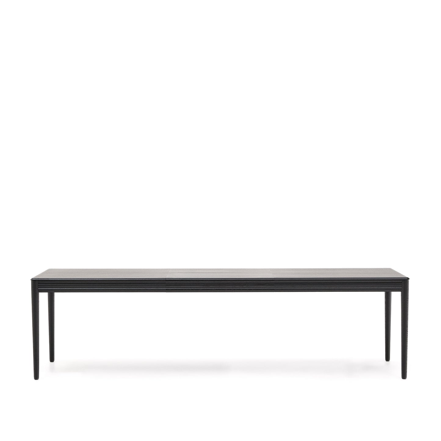 Kave Home Lenon eettafel uitschuifbaar rechthoek 200x90 cm Black