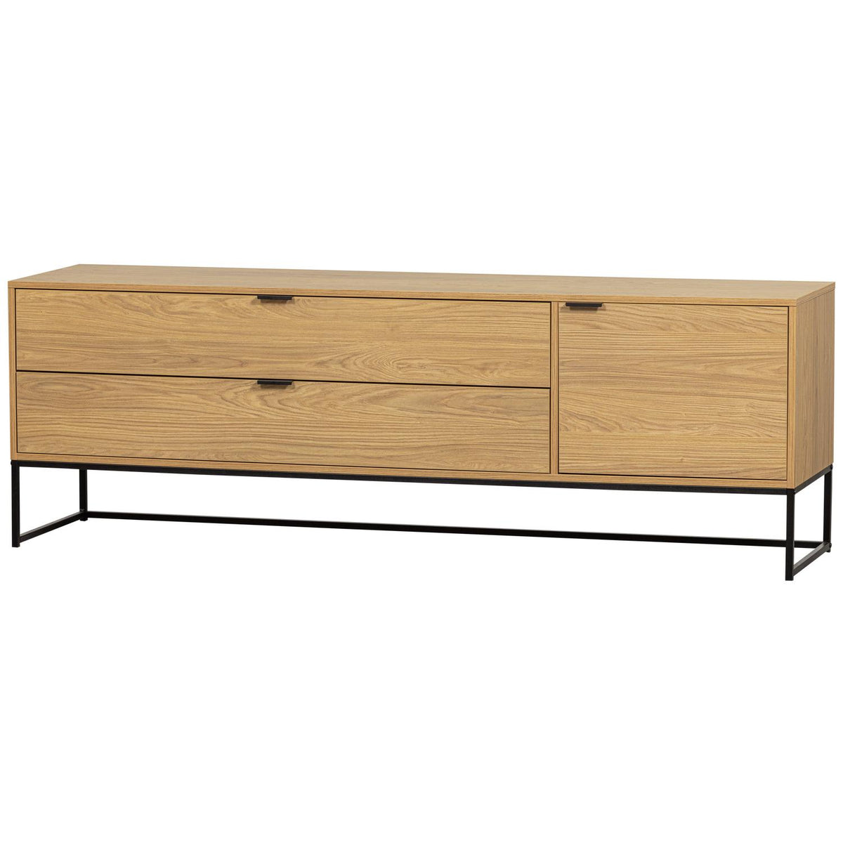 WOOOD Silas tv-meubel 180 cm eiken Naturel