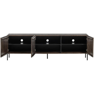 WOOOD Bono Gravure tv-meubel Bruin