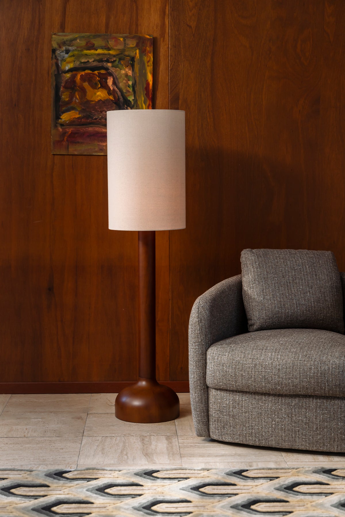 Dutchbone Jones vloerlamp Beige