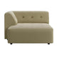 HKliving Vint bank left divan Knotted Sage