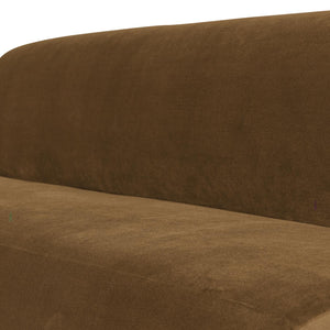 WOOOD Mojo Base eetkamerbank 164 cm velvet Honinggeel