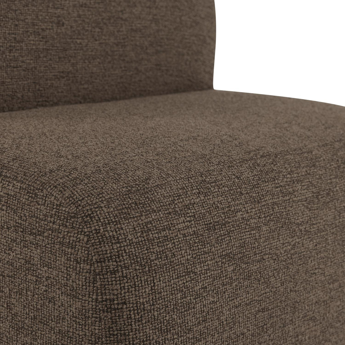 WOOOD Mojo Base 1-zits bank bouclé Bruin Melange