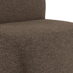 WOOOD Mojo Base 1-zits bank bouclé Bruin Melange