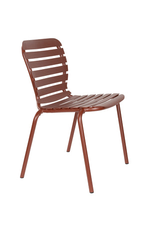 Zuiver Vondel tuinstoel rood