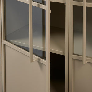 WOOOD Exhibit vitrinekast Khaki