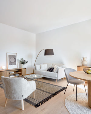 Kave Home Licia eettafel Ø120 cm Naturel