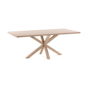 Kave Home Argo eettafel rechthoek 160x100 cm Natural/Natural