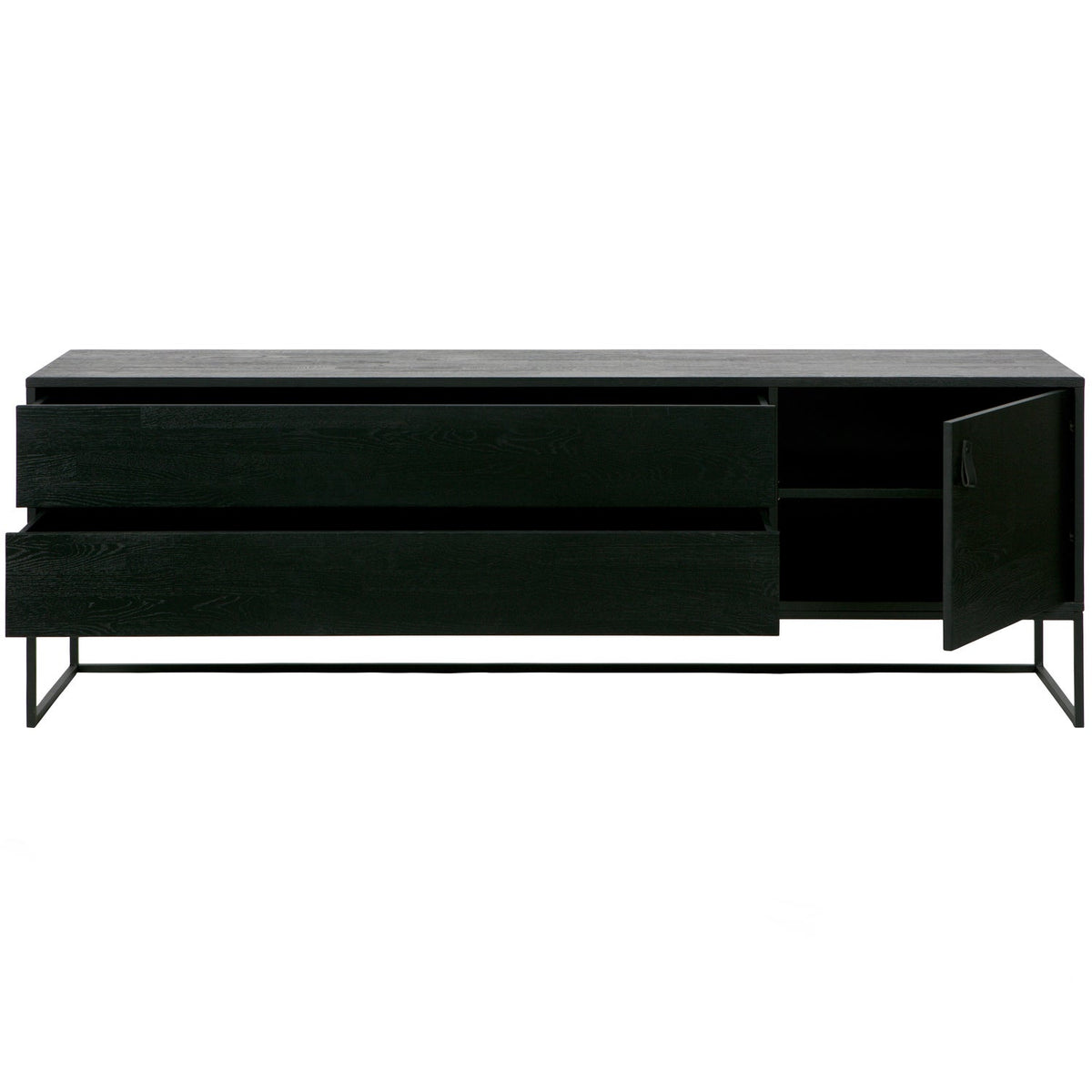 WOOOD Silas tv-meubel 180 cm Blacknight