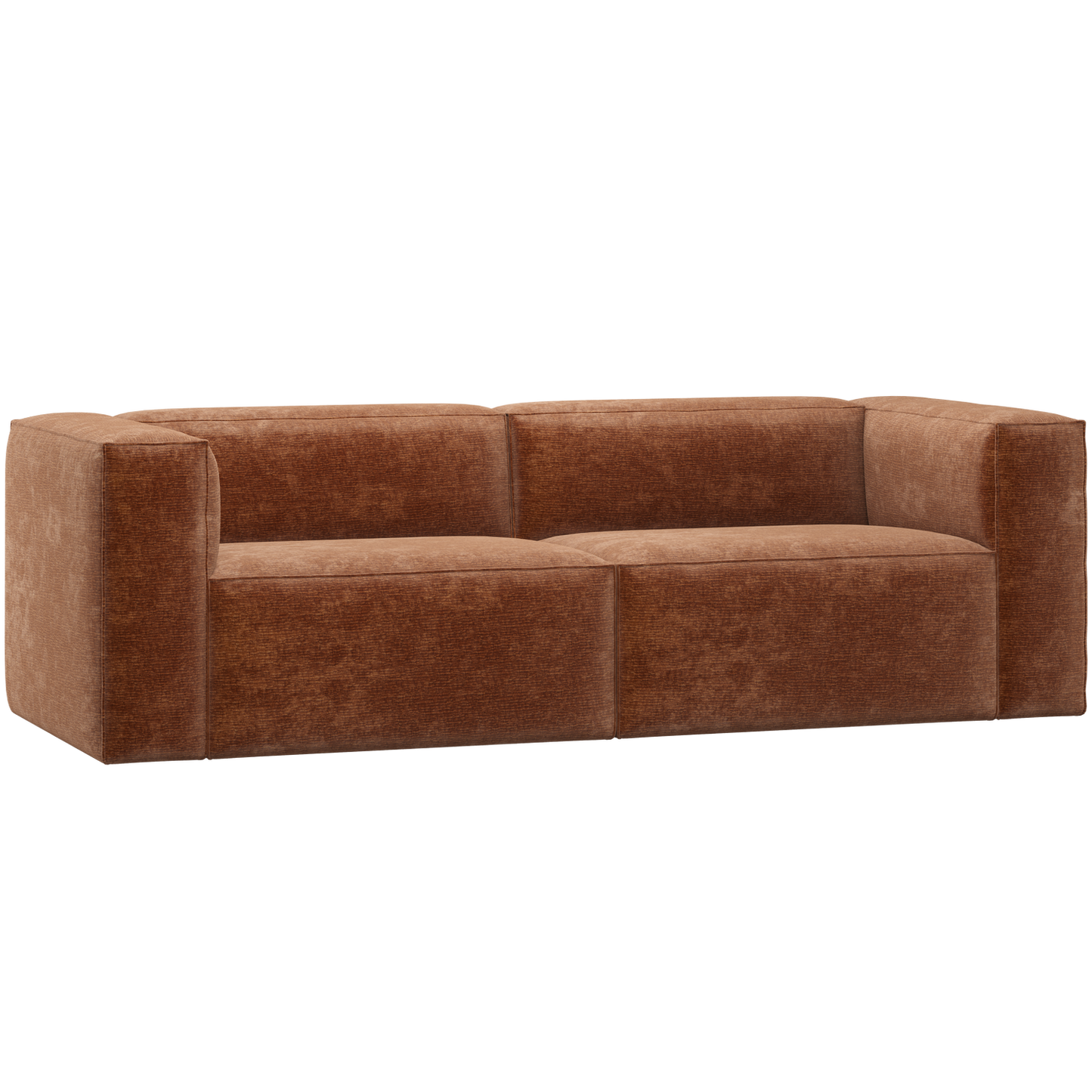 WOOOD Bean 3,5-zits bank Chenille Velvet Terra