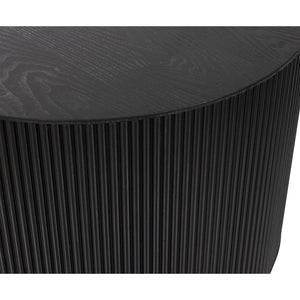 WOOOD Sanne bijzettafel Ø60 cm Zwart