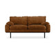 HKliving Retro 2-zitsbank Royal Velvet Caramel