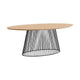 Kave Home Leska eettafel 200x110 cm Naturel