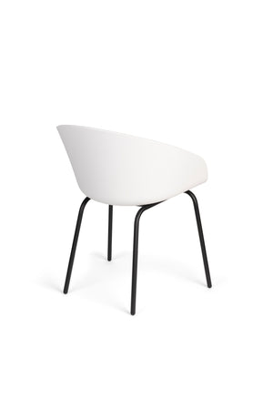 Zuiver Void eetkamerstoel White