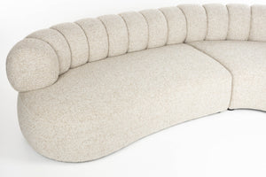Dutchbone Duvane hoekbank Beige