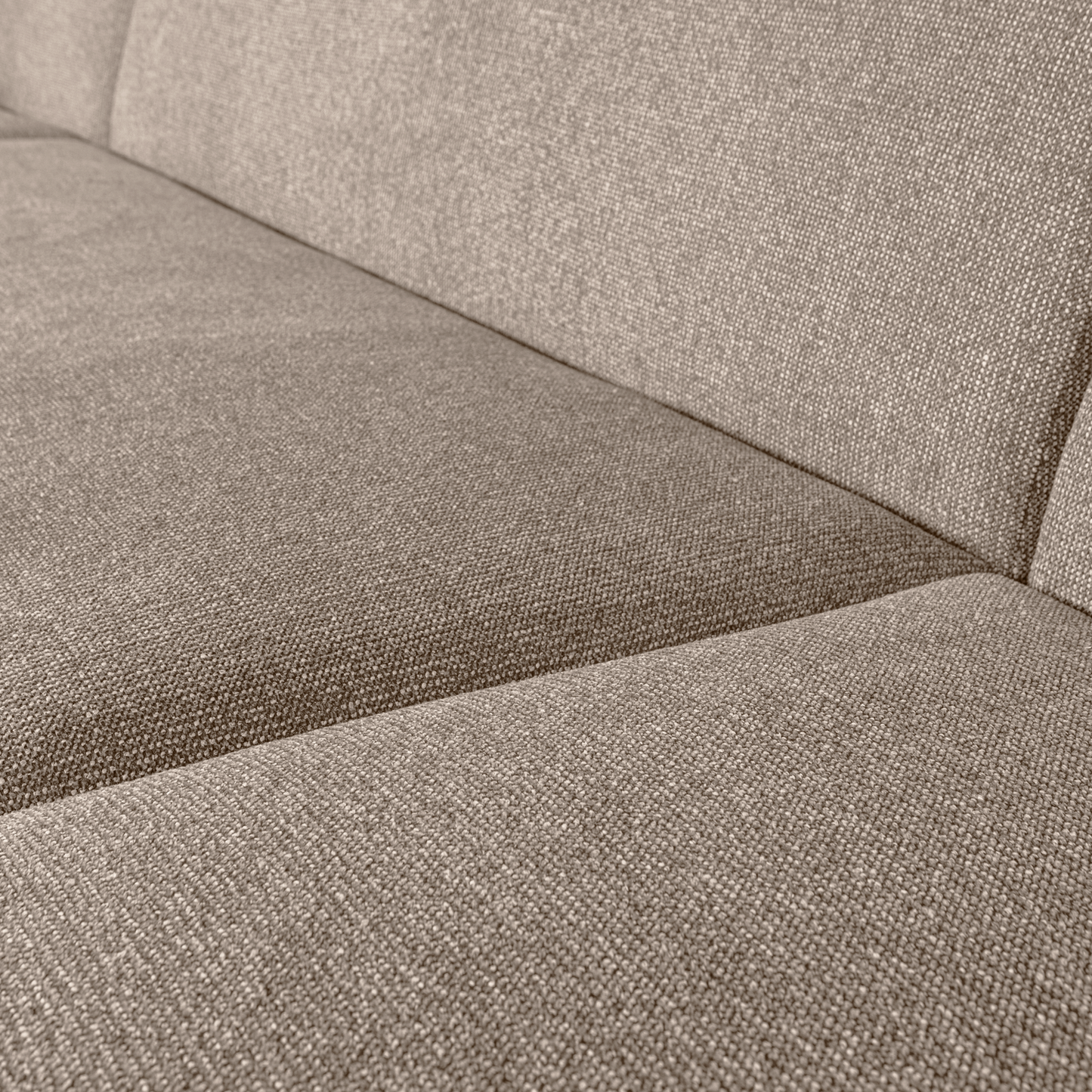 WOOOD Sloping U-vorm bank Naturel Melange