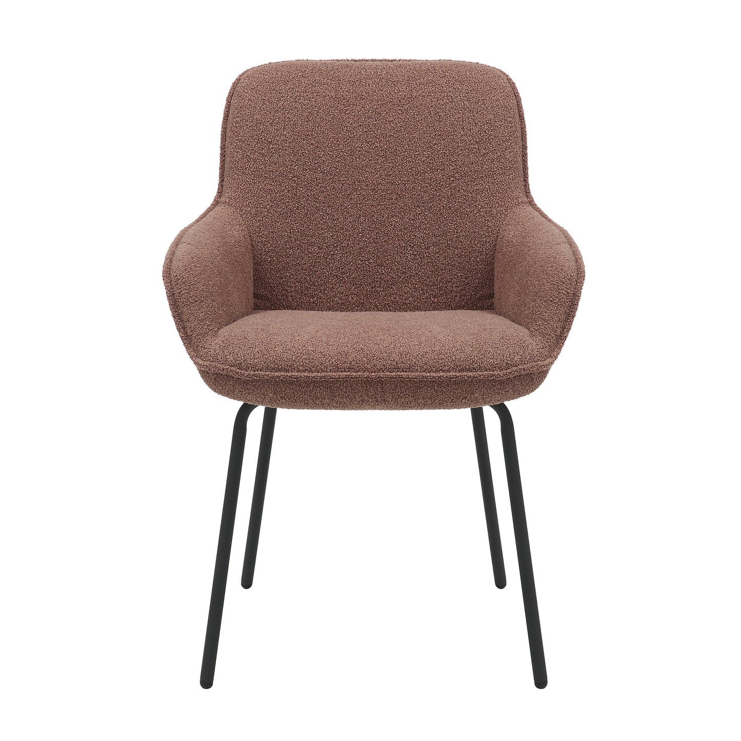 HelloChair HC04 Bloss eetkamerstoel vierpoot zwart Roze