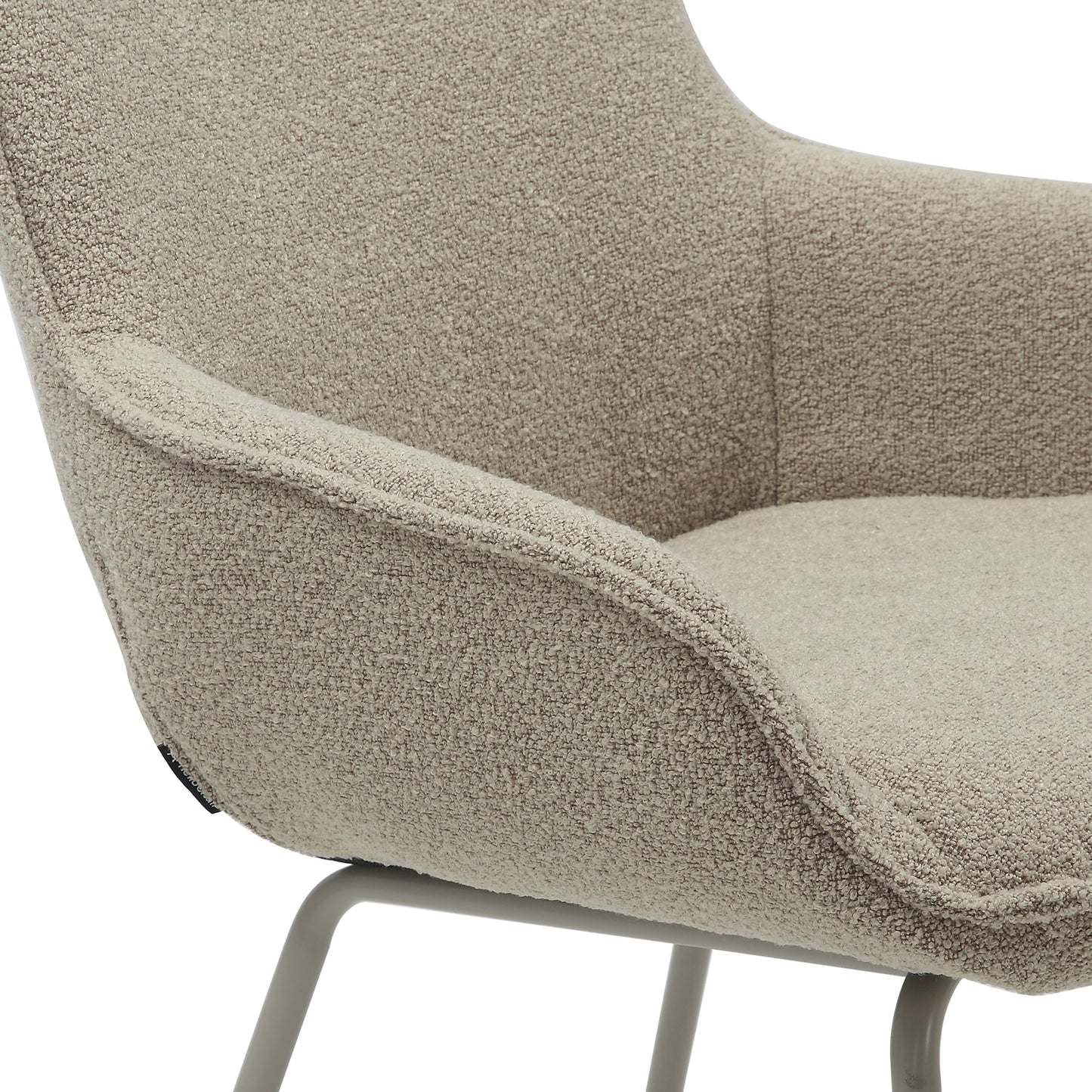 HelloChair HC04 Bloss eetkamerstoel vierpoot beige Crème