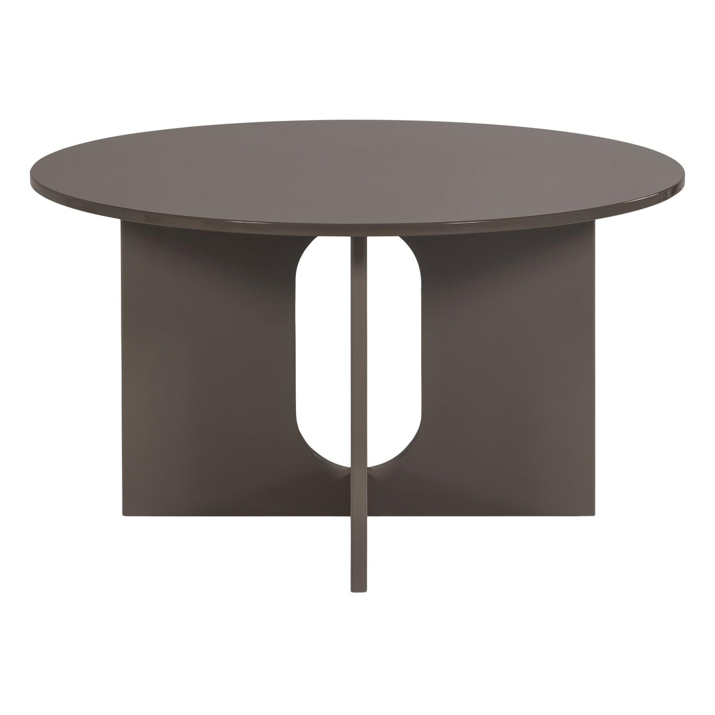 WOOOD Marvo eettafel Ø130 cm Mokkabruin