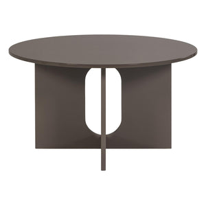 WOOOD Marvo eettafel Ø130 cm Mokkabruin