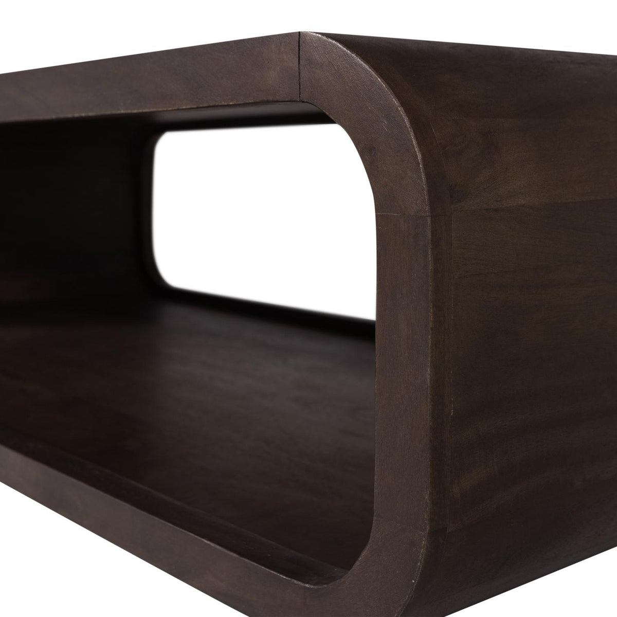 WOOOD Kinu salontafel Donkerbruin