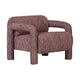 WOOOD Lenny fauteuil dessin Bordeauxrood