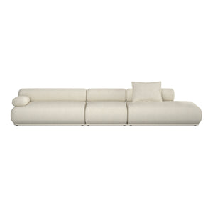 Zuiver Rembrandt 4,5-zitsbank links Beige