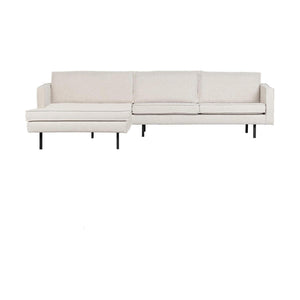 WOOOD Rodeo bank chaise longue links bouclé Naturel