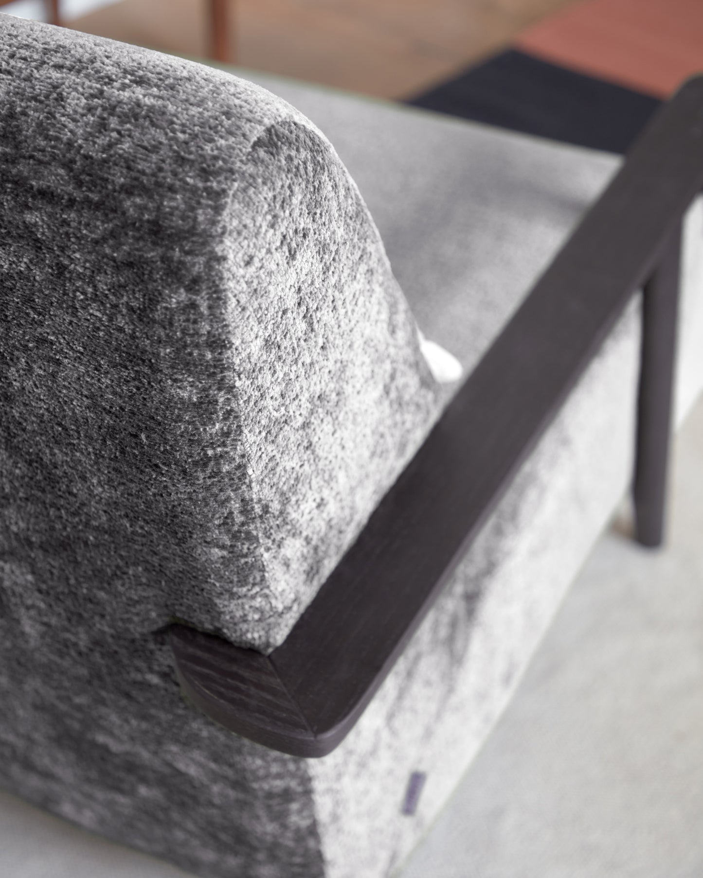 Kave Home Meghan fauteuil Grey zwart