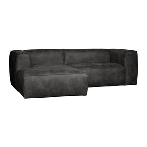 WOOOD Bean chaise longue bank links Ecoleer Zwart