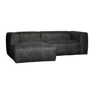 WOOOD Bean chaise longue bank links Ecoleer Zwart