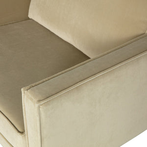 WOOOD Rodeo fauteuil velvet Pistache